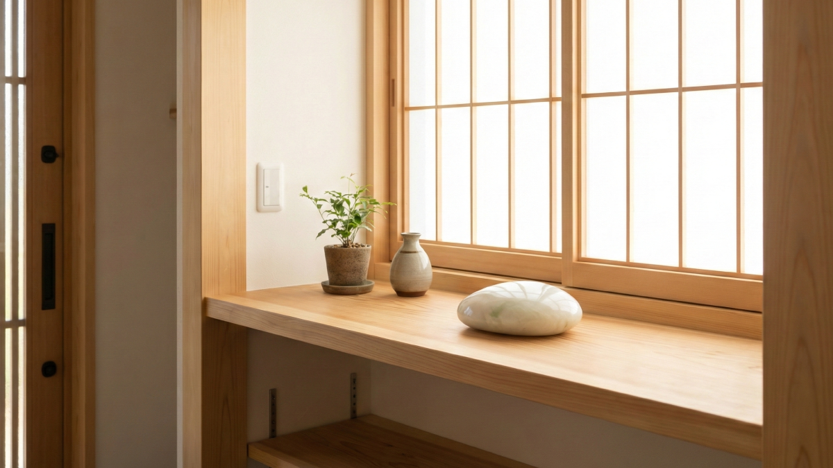 白翡翠の置き場所イメージ