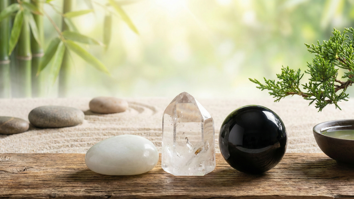 誕生石と組み合わせやすい白・透明・黒のベースストーン