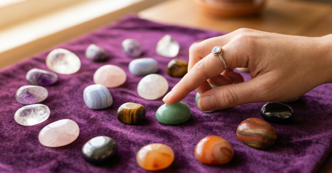 直感を研ぎ澄まし、運命の石を選ぶ瞬間