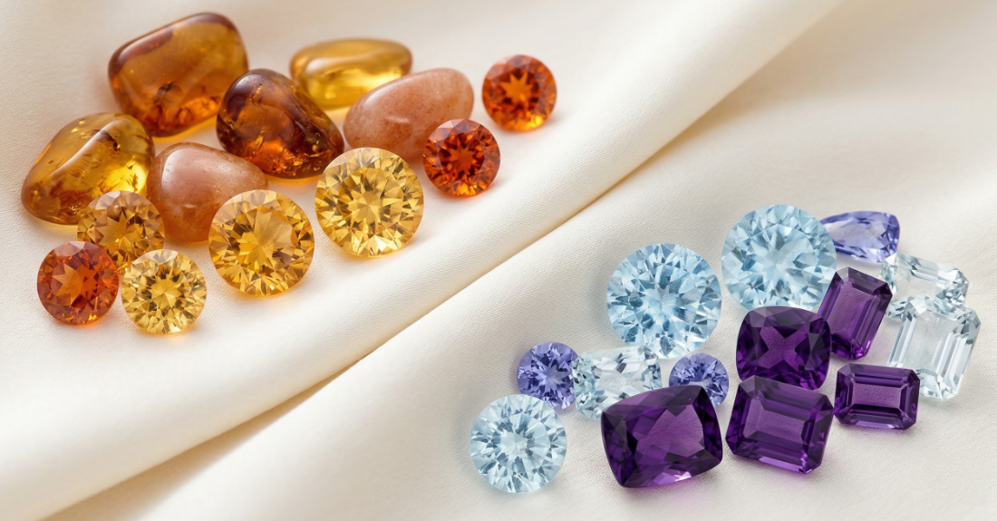 パーソナルカラーに合わせた天然石の選び方